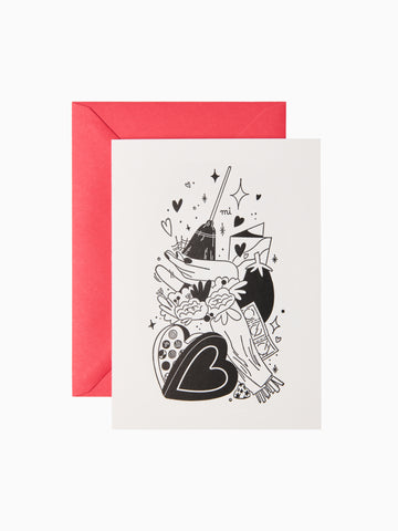 Scopa-Mi | Biglietto d'auguri