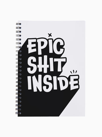 Epic Shit Inside | Quaderno A5