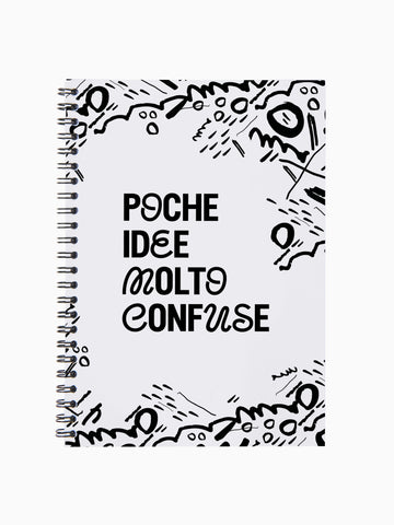 Poche idee molto confuse | Quaderno A5
