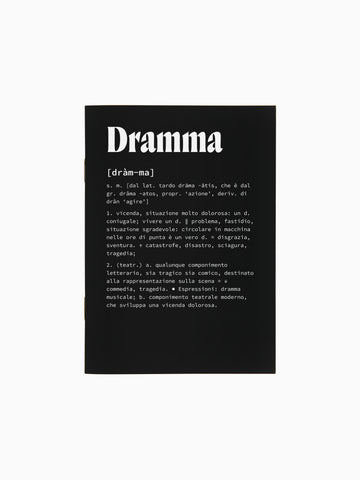 Dramma | Quaderno A6