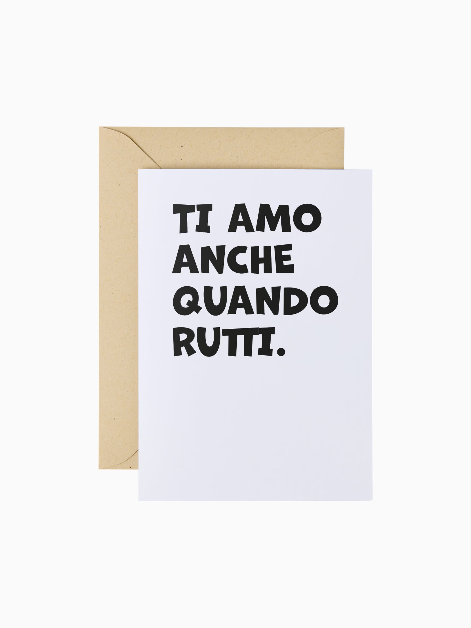 Quando rutti | Biglietto d'auguri