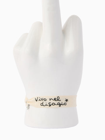 Vivo nel disagio | Braccialetto