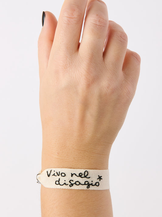 Vivo nel disagio | Braccialetto