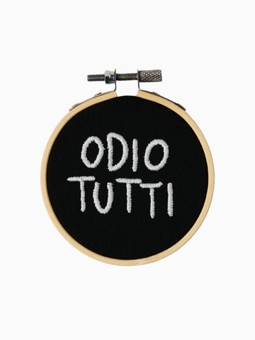 Odio tutti | Mini Telaio