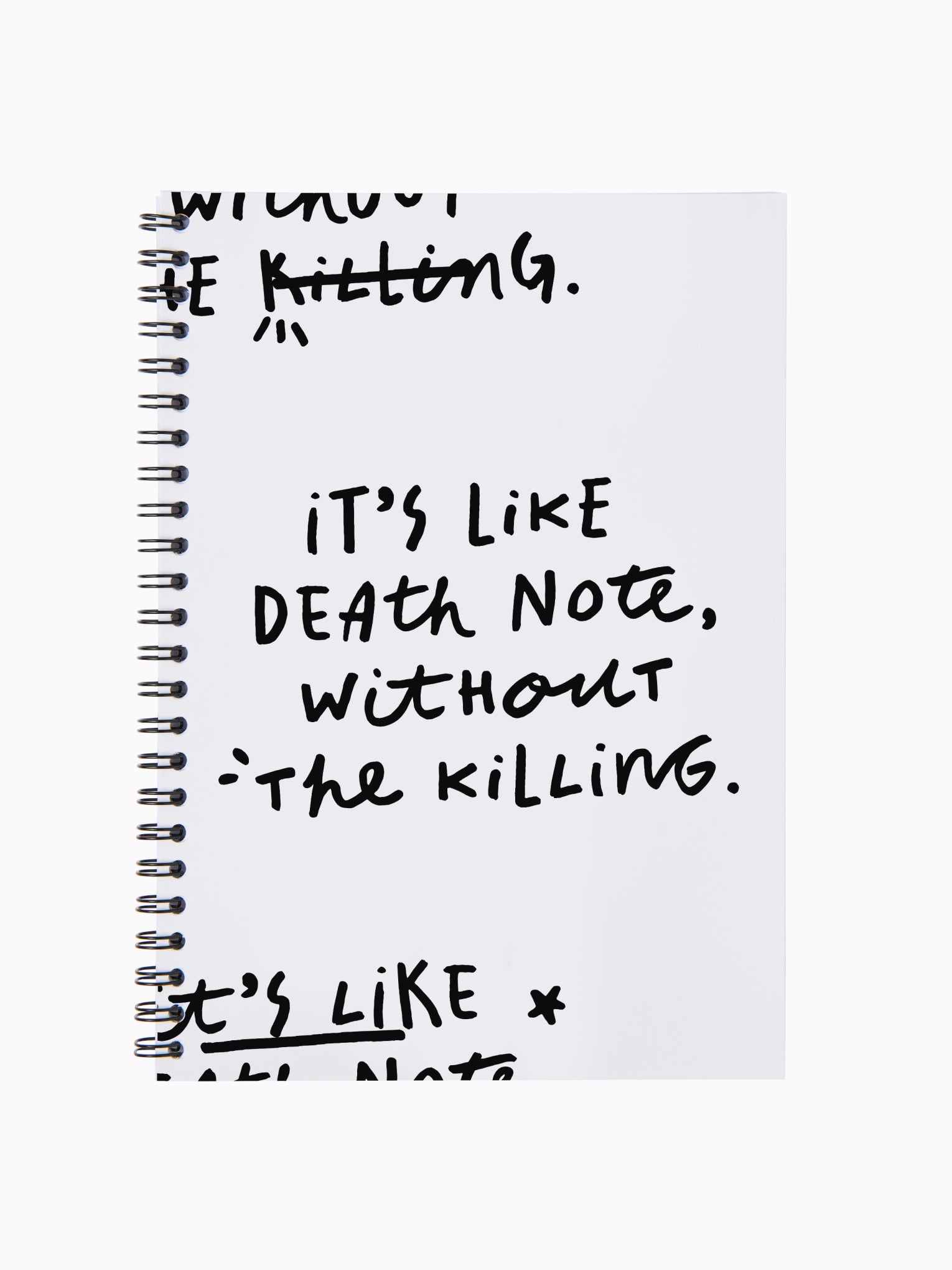 It's Like Death Note | Quaderno A5