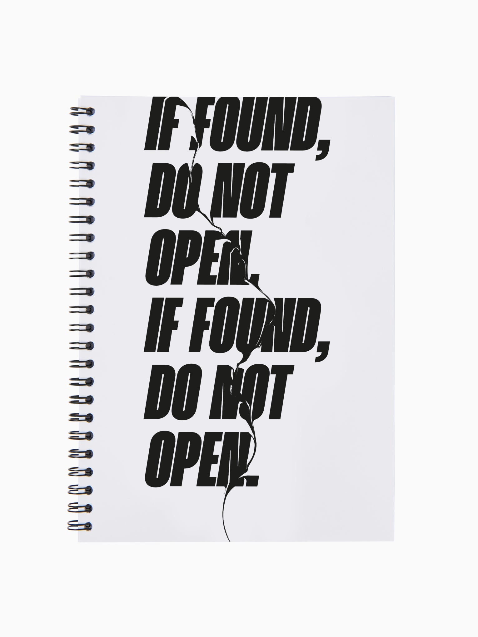 If Found Do Not Open | Quaderno A5