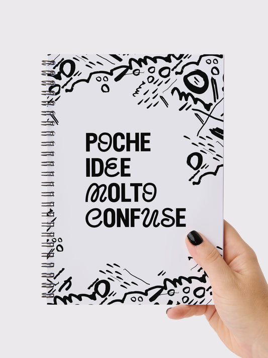 Poche idee molto confuse | Quaderno A5