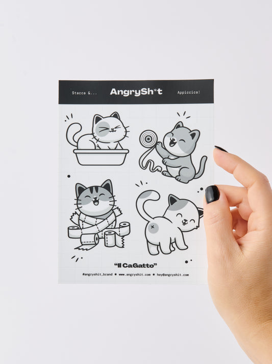 Il CaGatto | Sticker sheet